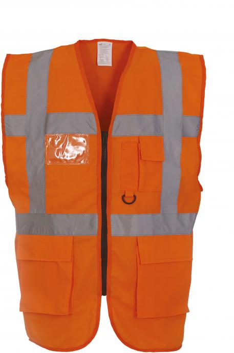 Gilet de sécurité orange