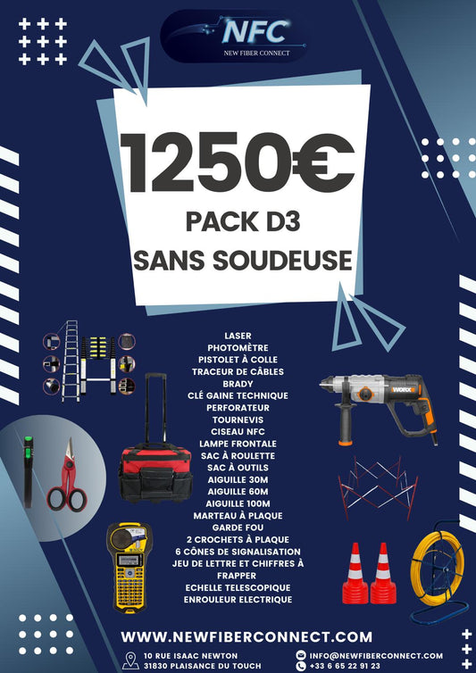 PACK D3 SANS SOUDEUSE